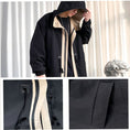 Load image into Gallery viewer, [Kaei Series] ★Trench coat★ 2 colors Black or light brown Cotton insert type available Color scheme Outerwear Long length
