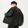 Load image into Gallery viewer, [JUNYI Series]★China style tops★ 5color outer shirt jacket suede unisex men's large size
