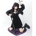 Load image into Gallery viewer, [Momoko Sakura Series] ★Hanging dress★ Mini length, cute, sexy, easy to match Black Black S M L XL
