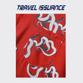 Gallery viewerに画像を読み込む, 【TRAVEL ISSUANCEシリーズ】★シャツ★ 2color トップス 半袖シャツ 蛇 プリント 春夏 男女兼用 メンズ ブラック レッド
