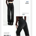 Load image into Gallery viewer, [Escaped Earth Series] ★Denim Pants★ Bottoms Unisex Men's Design Black Black XS S M L XL
