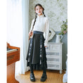 Load image into Gallery viewer, [Kokaisha --- Frostbite series] ★China style tops★ 2 colors Can be worn on both front and front sides Easy to match Black Beige
