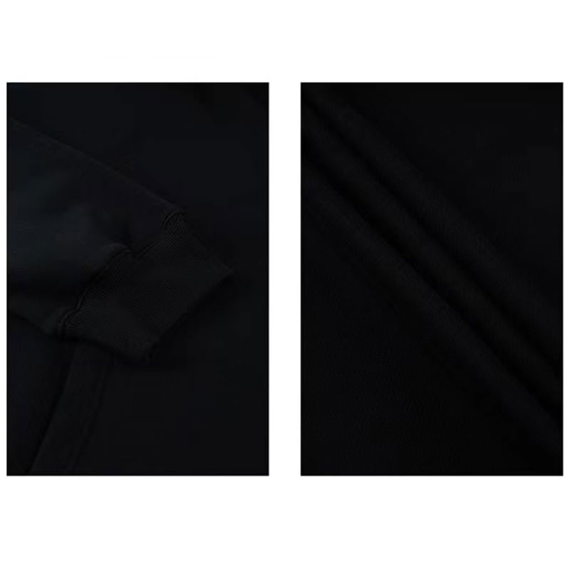 [76th Humanity Series]★Parker★ Tops Regular type or brushed lining type Unisex Men's Unique Black Black