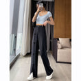 Load image into Gallery viewer, [FENGLIN Series]★China style pants★ 2color bottoms Chinese button casual pants large size pink black
