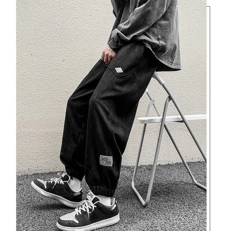 [Men's Series]★Casual Pants★ 3color Bottoms Unisex Men's Simple Easy to Match Black Gray Beige