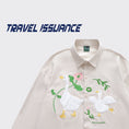 Gallery viewerに画像を読み込む, 【TRAVEL ISSUANCEシリーズ】★シャツ★ 2color トップス カートゥーン 長袖シャツ 男女兼用 メンズ カモ
