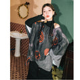 Load image into Gallery viewer, [Old Monster---Gold Series]★China-style tops★Cloak, irregular, loose, original print, unique
