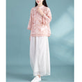 Load image into Gallery viewer, [Qing Series]★China style tops★ 3color Chinese style shirt, Chinese clothes, summer clothes, cool, Chinese clothes, Tang clothes, retro
