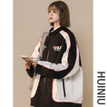 Load image into Gallery viewer, [HUINIU series]★Jacket★ 2color outerwear unisex men's color scheme red black ML XL 2XL
