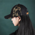 Load image into Gallery viewer, [Takuyoshi Series]★Hat★ Hat Cat Cap Stylish Original Unisex Couple Black Black Casual
