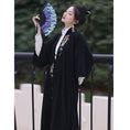 Load image into Gallery viewer, [WUJIA Series]★China style outerwear★Spring/summer embroidery Chinese elements Improves temperament Casual wear Black Easy to match
