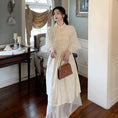 Load image into Gallery viewer, [Kikoko Series] ★China style dress★ Princess cute China button lace tulle
