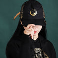 Load image into Gallery viewer, [Takuyoshi Series]★Hat★ Hat Cat Cap Stylish Original Unisex Couple Black Black Casual
