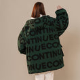 Load image into Gallery viewer, [Morimoto Series] ★Winter Coat★ 2color Thick Warm Unisex Men's Alphabet Black Green
