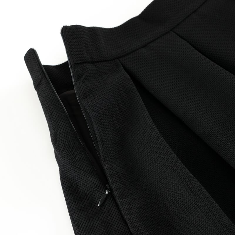 [MOERBEN Series] ★Skirt★ Bottoms High Waist Black Black Simple Date Commuting OL