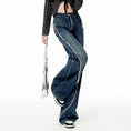 Load image into Gallery viewer, [Escaped Earth Series] ★Denim Pants★ Bottoms Unisex Men's Blue High Waist Slimming XS SML XL
