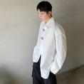 Load image into Gallery viewer, [XIAOQI Series]★Shirt★ 2color Tops Unisex Men's Design Long Sleeve Shirt Black White
