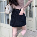 Load image into Gallery viewer, [CHUNUO Series] ★Denim Skirt★ 2color Bottoms Fashion Mini Length Skirt Sexy Cute
