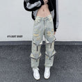 Load image into Gallery viewer, [DULAIEN Series] ★Denim Pants★ Casual Pants 2color Unisex Men's Large Size Unique
