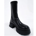 Load image into Gallery viewer, [chicsky---Kurono Series]★Shoes★Boots 35 36 37 38 39 Shoes Rose Chain Black Black Cute
