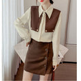 Load image into Gallery viewer, [Kaederin Series]★Shirt★ 3color Tops Ladies Temperament Enhancement Fashion Fake Layered
