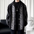 Load image into Gallery viewer, [Furai Amaka Series] ★Jacket★ 2color outerwear unisex men's switching ML XL 2XL 3XL black white
