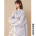 Load image into Gallery viewer, [Fujiiman Series] ★Jacket★ 3color Outer Denim Unisex Loose Light Blue Black Dark Blue
