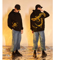 Load image into Gallery viewer, [Machiha clan series]★China style hoodie★ 2color black or white gold phoenix red phoenix embroidery stylish unique unisex men's
