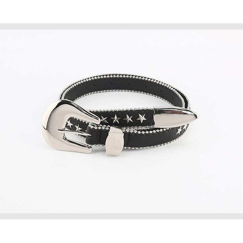 [Koseiryushu Series]★Belt★ Women's Accessories, Small Items, Decorations, Easy to Match, Stars, Metal PU