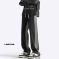 Load image into Gallery viewer, [BIGEMAN Series]★Denim pants★ 2color bottoms pants men's large size switching blue black
