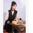 Load image into Gallery viewer, [Kawadai --- Kenkun Chess Series] ★Chinese-style dress★ Color scheme irregular Super cute Hanfu dress SML Chinese clothes
