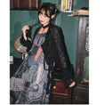 Load image into Gallery viewer, [Kokaisha---Senmugin Series] ★China style outerwear★ Lace happi coat original black black easy to match
