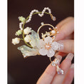 Load image into Gallery viewer, [Ma series] ★China style hair ornament★ Hairpin 1 piece Ladies accessories Lily of the Valley Lily of the Valley Flower Cute
