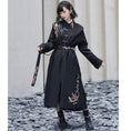 Load image into Gallery viewer, [Kyoto---Hoseigo series]★China style coat★Trench coat embroidery Unisex slimming Chinese clothing for men and women
