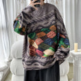 Load image into Gallery viewer, [Tetsusho Series]★Sweater★ Tops Unisex Men's Large Size Round Neck Easy to Match
