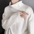 Load image into Gallery viewer, [Kouisha Series] ★Tops★ 2color Unisex Men's Simple Plain White Black White Black ML XL
