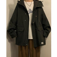 Load image into Gallery viewer, [BENGE Series]★Jacket★ 3color Outerwear Unisex Men's Casual Apricot Black Green
