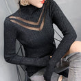 Load image into Gallery viewer, [YINUO series]★Knit tops★ 4color tops sweater turtleneck sexy easy to match
