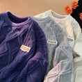 Load image into Gallery viewer, [Tiaota Series]★Sweater★ Tops 3color Unisex Men's Navy Beige Gray Simple
