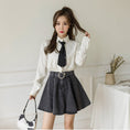 Load image into Gallery viewer, [TUYILIAN Series]★Skirt★ 2color Bottoms Fashion Mini Length Easy to Match Slimming Gray Blue
