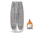 Load image into Gallery viewer, [BIGEMAN Series] ★Casual Pants★ Brushed lining 2color Bottoms Pants Unisex Men's Large Size Plaid Pattern
