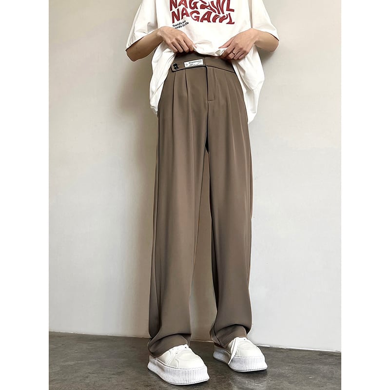 [PPG Series]★Pants★ Casual Pants 2color Unisex Men's Cool Black Brown