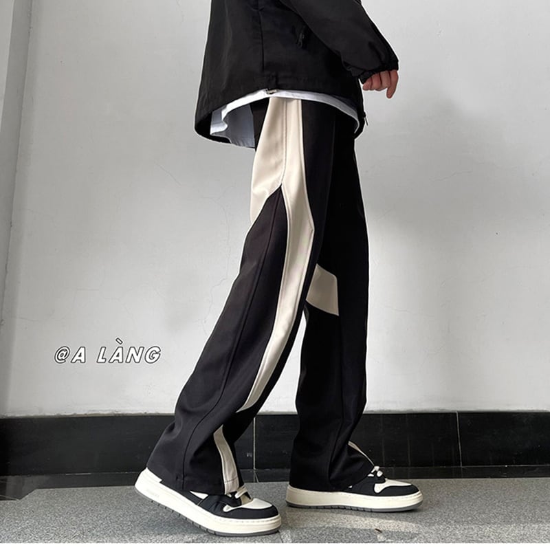 [YANDAN Series]★Casual pants★Bottoms 2color Unisex Men's Color scheme Black Green