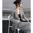 Load image into Gallery viewer, [Big Blue Dragon Series] ★China style outerwear★ Tops Blazer Simple Stylish Commuting Easy to match
