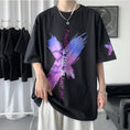 Load image into Gallery viewer, [SGLL Series]★T-shirt★ 3 colors men's unisex butterfly summer black white purple large size
