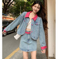 Load image into Gallery viewer, [KEKELI Series]★Setup Single Order★ Outerwear or Skirt with Belt Denim Cute Spring Clothes
