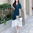 Load image into Gallery viewer, [PANGSAO Series] ★One Piece★ Long Length Improves Temperament Commuting Date Office Lady Switching Irregular Retro Large Size
