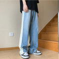 Load image into Gallery viewer, [CHAOMEICHEN series] ★Denim pants★ Bottoms Pants Blue Blue Slimming color scheme ML XL 2XL 3XL
