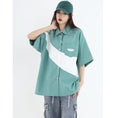 Load image into Gallery viewer, [Istudios Series]★Shirt★ 2color Tops Color Scheme Fashion Unisex Men's Short Sleeve Tops
