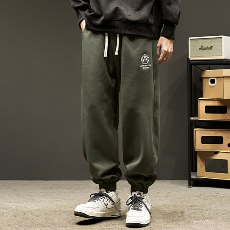 [Szon Series] ★Casual Pants★ 3color Regular type Fleece lining type Bottoms Unisex Men's